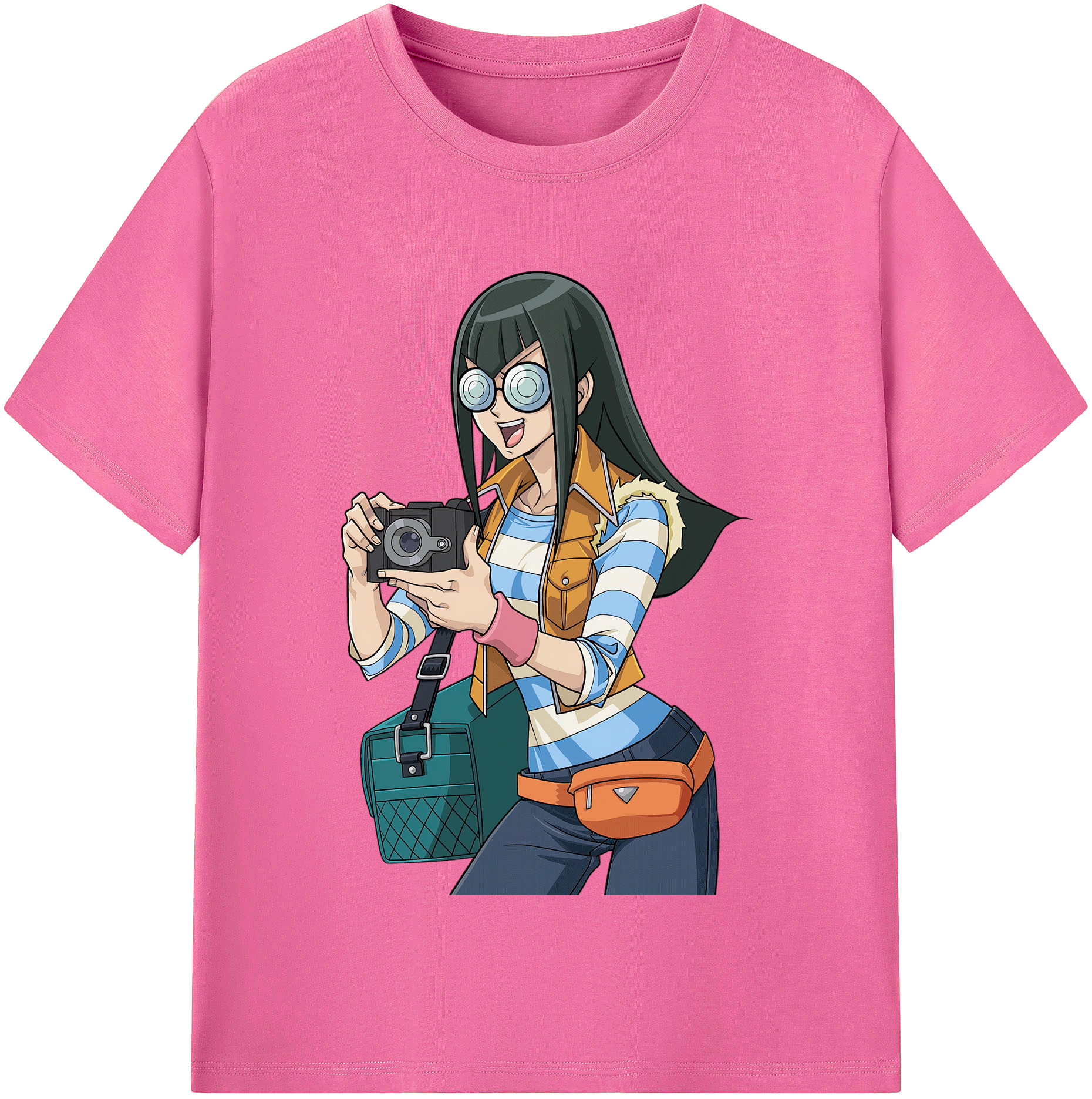 （画像用） 遊☆戯☆王 Yu-Gi-Oh! レディースカジュアルプリントTシャツ（綿100％）